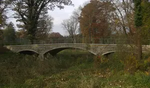 Old bridge "Schlossbrücke" Eckartsau