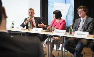 Norbert Hofer, Desiree Oen, Hans-Peter Hasenbichler