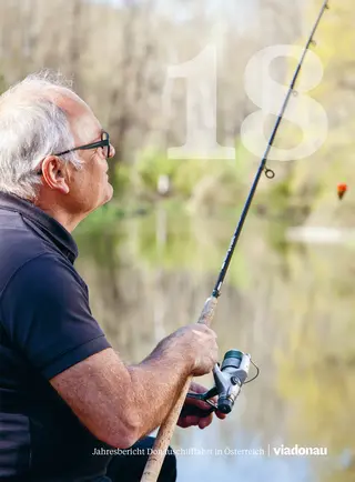 Cover des Jahresberichts 2018: Angler