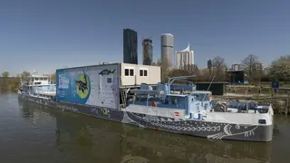 MS Negrelli als LIFE-Boat4Sturgeon