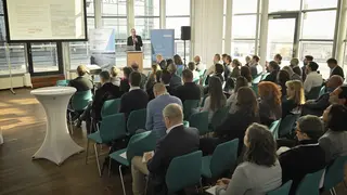 Vortragssaal mit Publikum