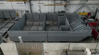 Arbeitshalle, Arbeitsponton