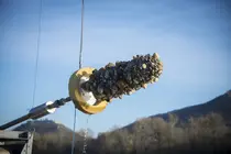 Freeze Core - Klumpen aus Donaukies