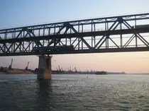 Bridge at sunset