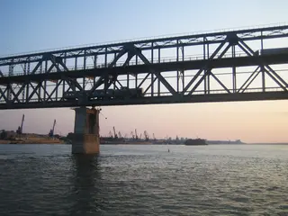Bridge at sunset