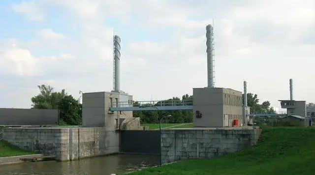 Die Schleuse Nussdorf mit neuem Hydraulikantrieb