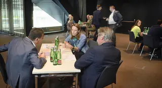 Stakeholder talking 
