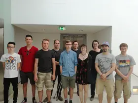 Gruppenfoto, Lehrlinge