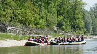 Schlauchboot-Tour bei Witzelsdorf