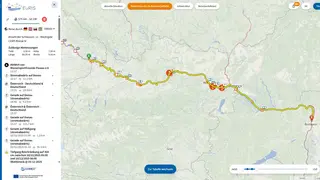 EuRIS: Routenplaner
