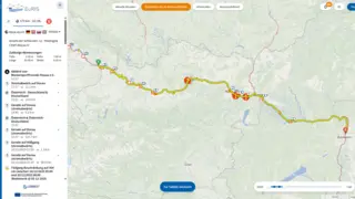EuRIS: voyageplanner