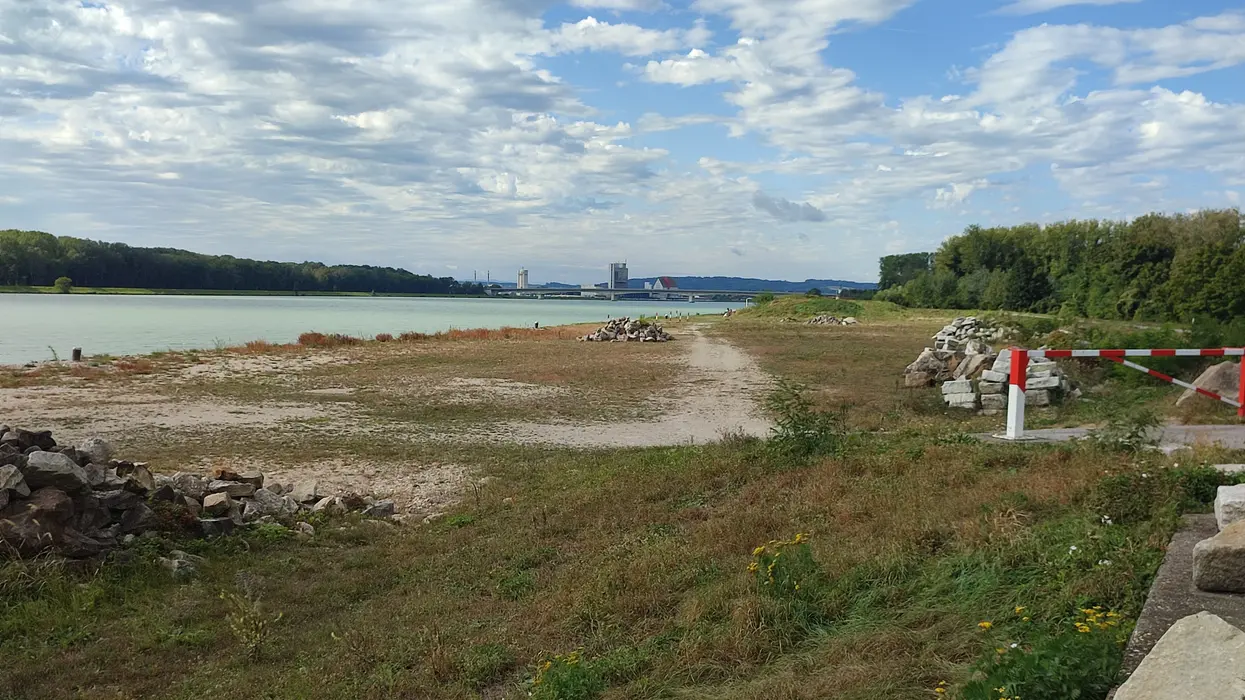 Uferfläche an der Donau
