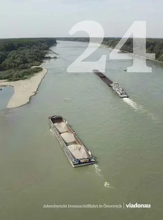 Jahresbericht Donauschifffahrt in Österreich 2024 Cover