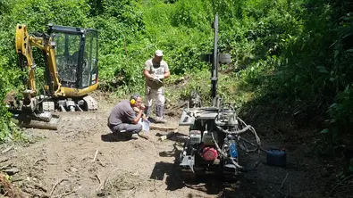 Geologische Untersuchung Haslau