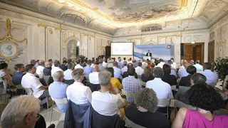 Saal mit Publikum