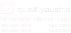 Quality Austria - system certified